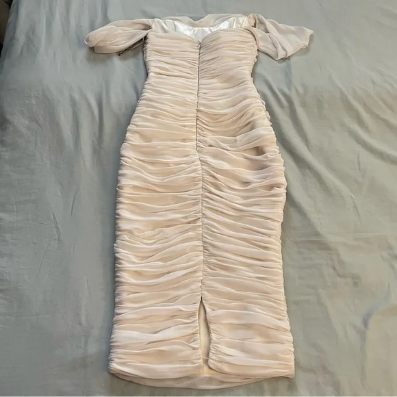 House of CB London Ivory Carlotta Dress - Picture 11 of 11